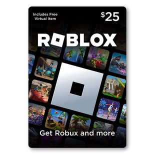 Card Gift USD25 国际服罗布乐思R币点卡 Game Code Robux Roblox