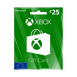 EUR25 XBOX LIVE GIFT CARD 欧盟XBOX礼品卡25欧元 Fr De IT ES