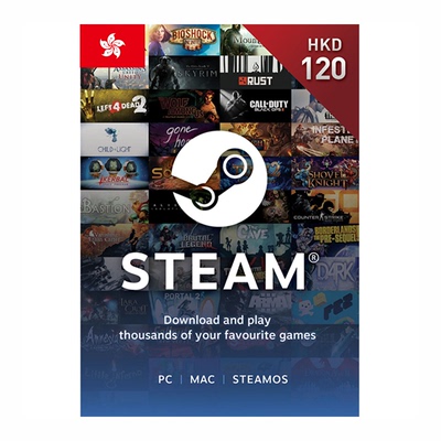 香港Steam数字点卡120HKD代码