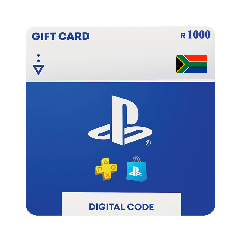 PS Store Wallet Top-Up R1000 for South Africa南非PSN兰特点卡