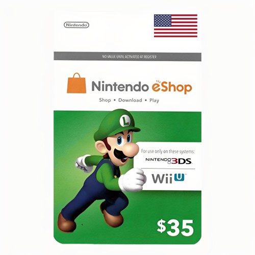 美服Nintendo/任天堂NS点卡35USD