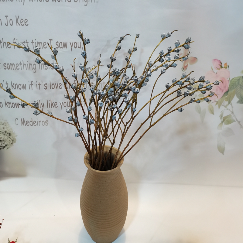 尤加利果 小米果 天然植物干花干果摆放客厅玄关花艺装饰花束拍照