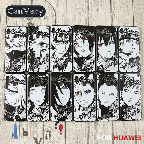 火影动漫磨砂黑个性软壳