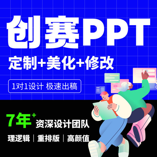 大学生创新创业大赛PPT高端定制（实体公司）