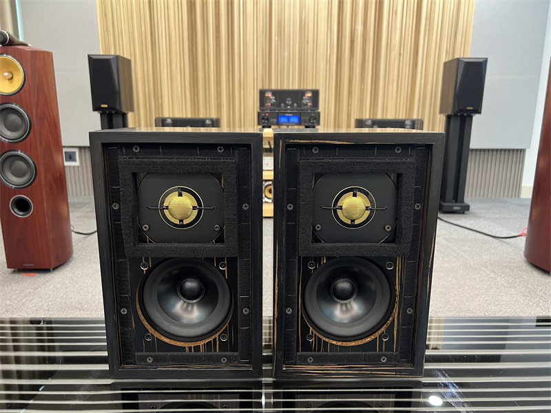 美之声ls3/5a书架音箱发烧hifi级空放音响音箱木质家用高保真监听