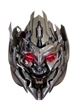 TRANSFORMERS变形金刚收藏级话唠变声器威震天可穿戴头盔
