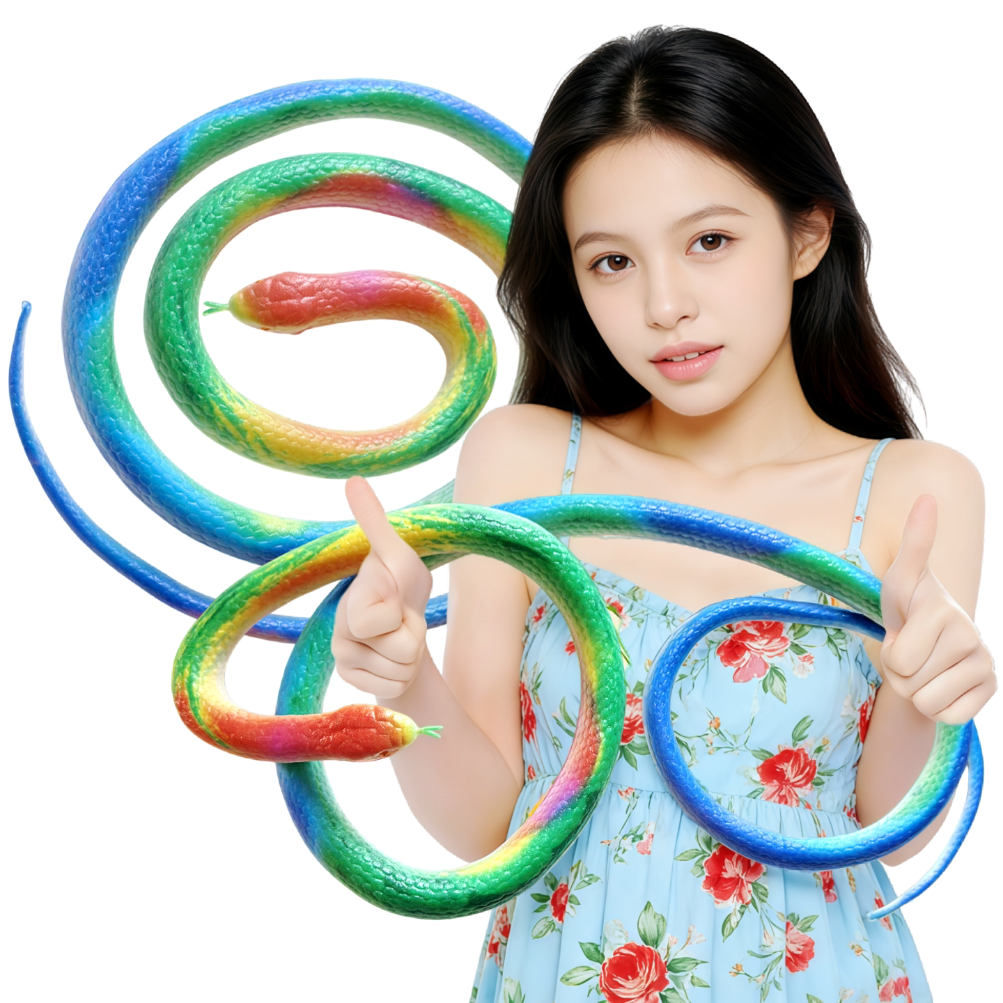 大号软胶仿真蛇彩印高档儿童玩具鬼屋恐怖箱吓人道具假蛇动物模型