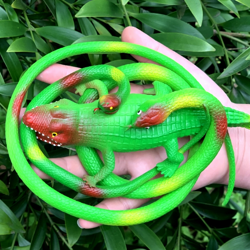 幼儿园仿真儿童玩具蛇仿真蛇软胶