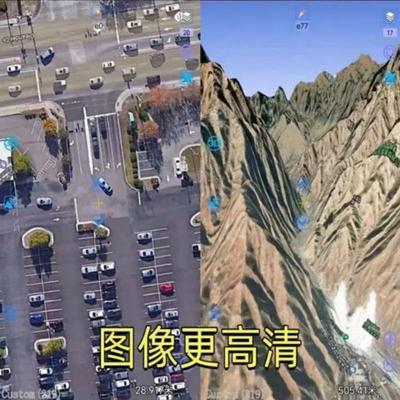 2024新修复图层奥维互动地图图源3D高清卫星地图历史影像路亚钓鱼