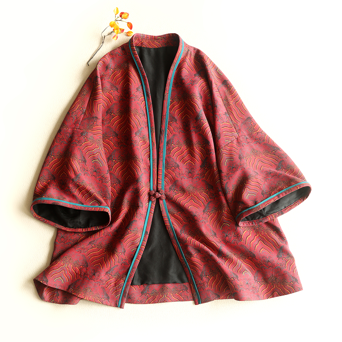 绢纺香云纱改良汉服云澍桑蚕丝