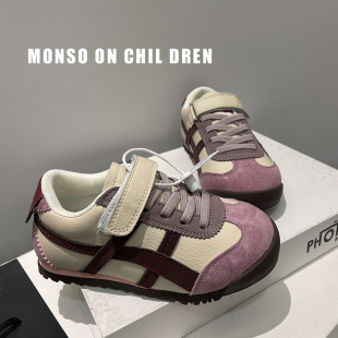 软底女童时尚 爆款 阿甘鞋 男童休闲百搭鞋 2026年春秋季 宝宝板鞋 新款