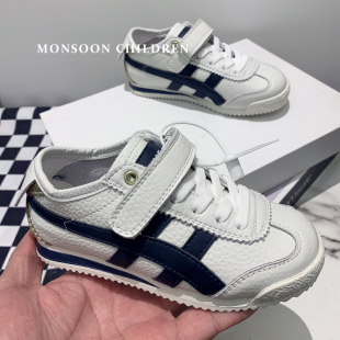 奥莱儿童板鞋男童阿甘鞋小童鞋女童秋冬季新款真皮轻便宝宝鞋子