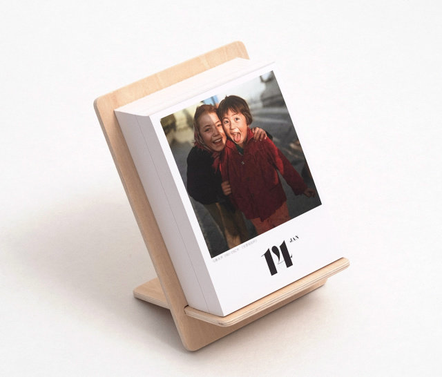 现货《时光铝盒》你好小朋友台历可撕日历影集年年历儿童摄影装饰