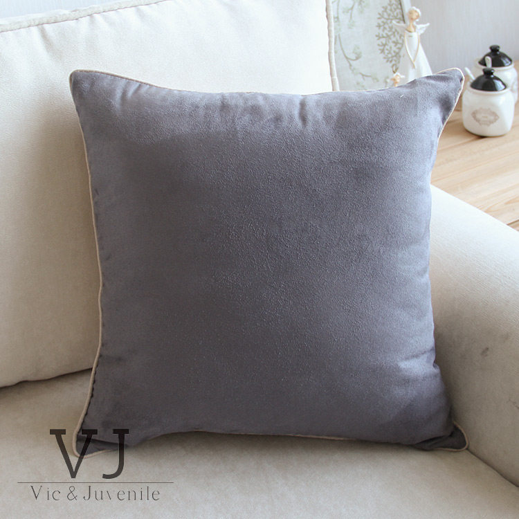 Suede sofa Baotou By pillowcase Injustice VJ high-grade Cushionin the Home Fabric , Pillow/Pillow  category - from Buy2taobao.com to provide professional Taobao agent buy service