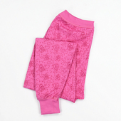 中老年印花内衣线裤 女士纯棉全棉宽松单件秋裤 衬裤 棉毛裤 线裤