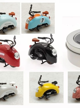 1/64 FURUYA Bettle Motorcycle 甲壳虫改摩托车树脂涂装系列模型