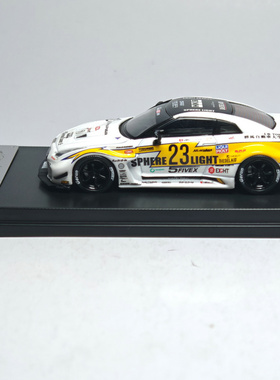 MC640005N 1/64 LB GTR GT Diecast Model合金模型Flash白色闪电