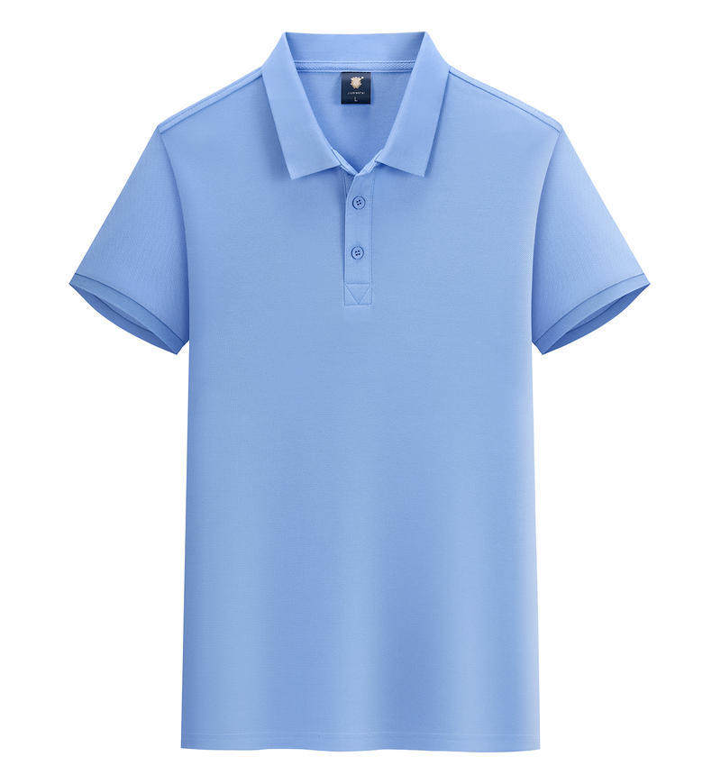 夏天纯棉Polo衫老师幼师女士短袖t恤翻领工衣教师校服加肥加大版