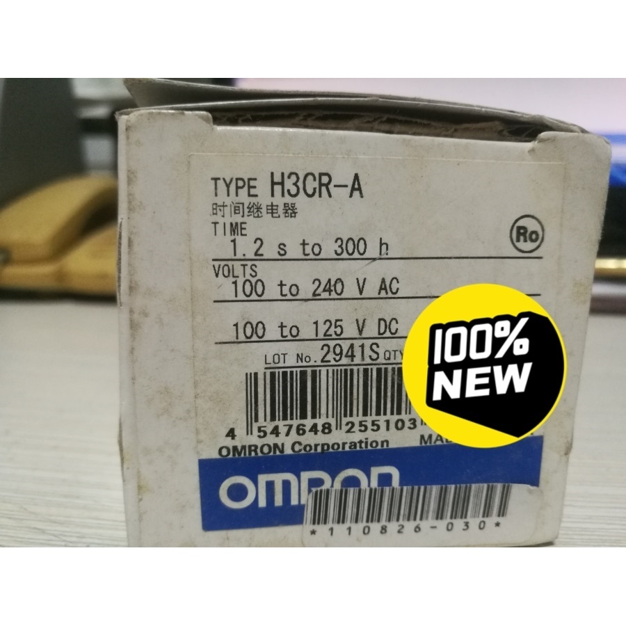 OMRON时间继电器H3CR-A AC100-240/DC1议价