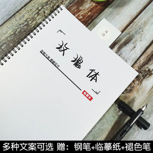 玫瑰体女生手写漂亮速成钢笔字帖