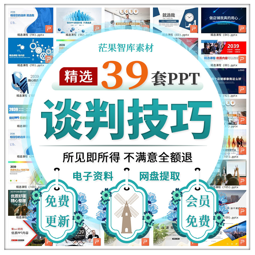 实战企业商务谈判技巧培训ppt课件公司商业沟通技巧策略计划模板