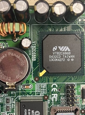 成色新，VT82C686B EBC5612 REV.A1.3--议价商品