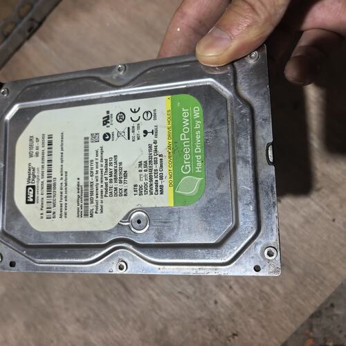 西部数据WD10EURX 1TB机械硬盘--议价商品