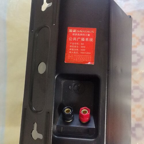 NONTAUS金正B5公共广播音箱定压30W40W输入--议价商品