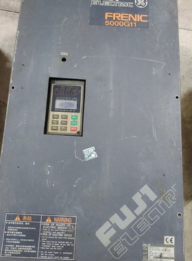 富士变频器FRN75G11S4CX二手拆机橙色如图低价处理--议价商品