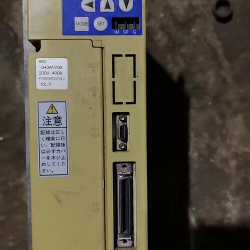 松下伺服400W驱动器：MSD043A1V08--议价商品