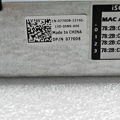 出DELL MD3200i 控制器，型号0770D8，有四个--议价商品
