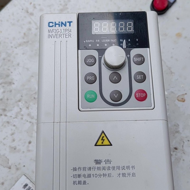 正泰NVF2G-3.7/PS4变频器,三相380V,功率3.--议价商品
