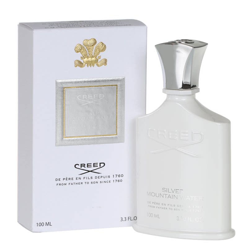 creed克雷德银色山泉拿破仑之水男士香水100ml