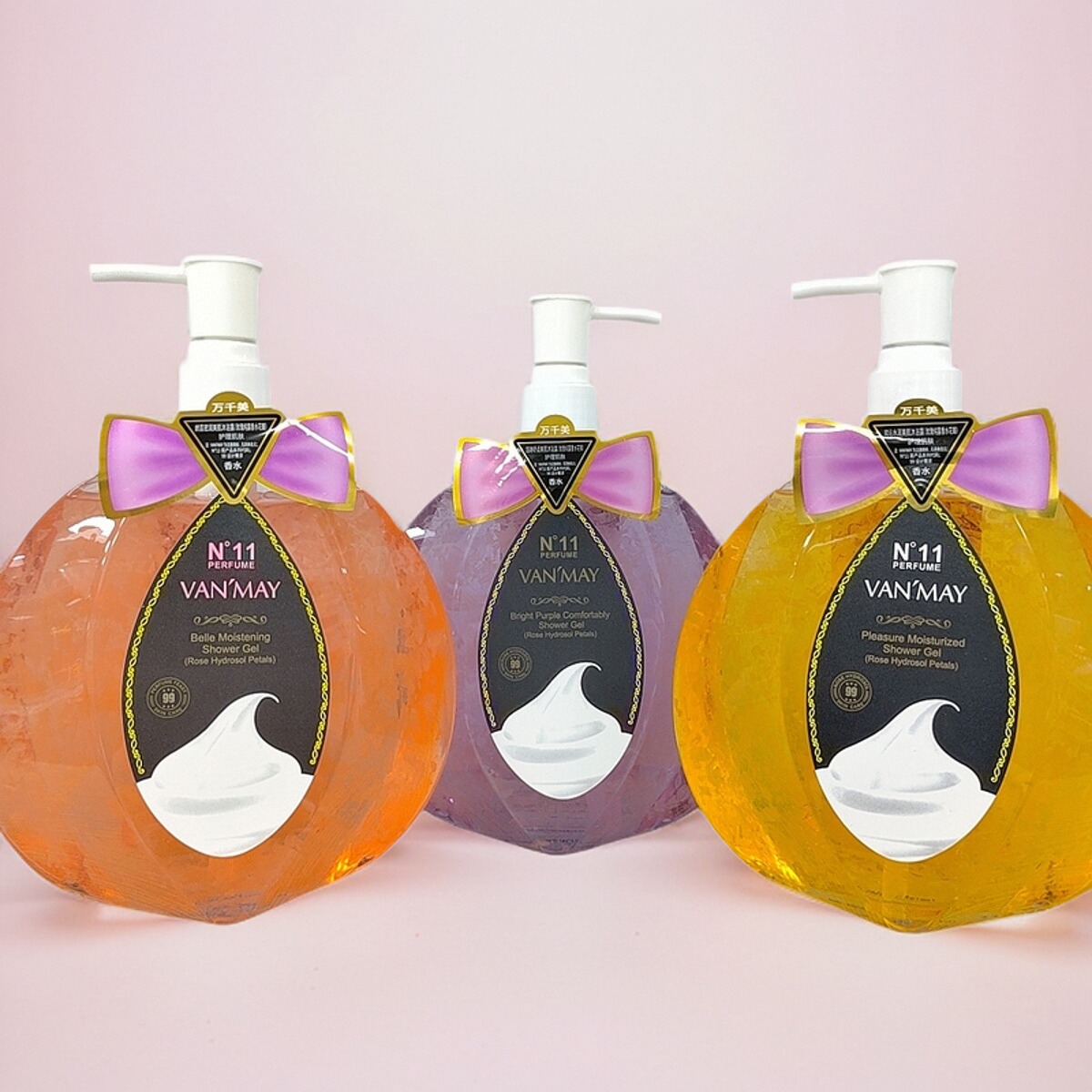 万千美花瓣沐浴露玫瑰纯露香水