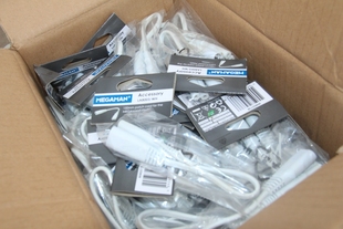 德国的T5灯管支架专用配件公母线插头连接线对接线，各种欧盟认证