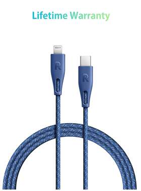 RAVPower原装正品数据线MFi认证大电流快充iphone/ipad通用