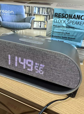 OREGON SCIENTIFIC/欧西亚 CIR600智能闹钟音响 无线蓝牙数字时钟