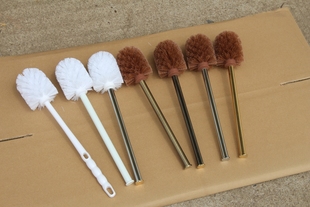 利事达，全铜杆子，马桶替换刷刷头刷杆套装无死角软毛厕所清洁刷