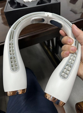 挂脖风扇USB充电迷你便携式随身小型挂脖子上
