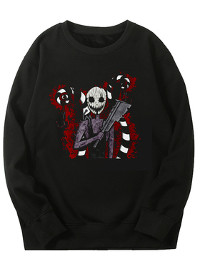 Dead by Daylight黎明杀机steam屠夫游戏秋冬休闲圆领卫衣服外套