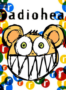 电台司令T恤Radiohead欧美街头creep摇滚乐队无袖短袖bf风男女