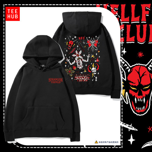 奇物语连帽卫衣美剧长袖