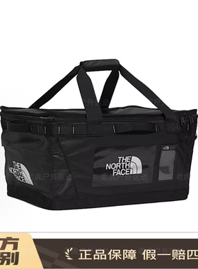 TheNorthFace北面 65L大容量可折叠手提户外包涤纶黑色男女款81CD