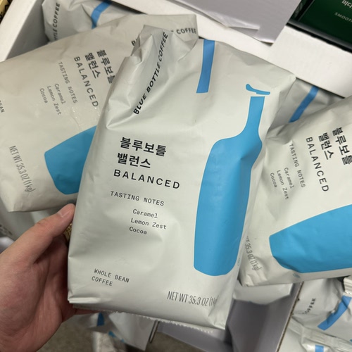 韩国Blue Bottle蓝瓶BALANCED均衡拼配咖啡豆中度烘焙纯1kg装