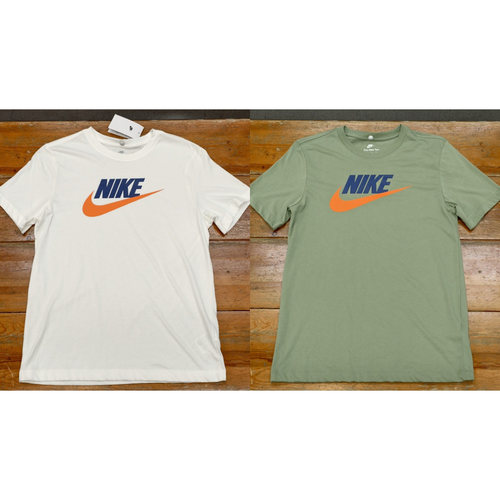 NIKE耐克男纯棉经典LOGO运动短袖