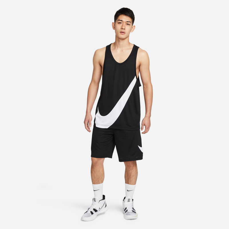 NIKE耐克男大钩速干宽松篮球背心
