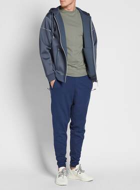 【嗜鞋如命】ADIDAS ZEN 男子高弹力材质速干运动收脚长裤 S94809