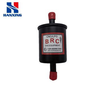 LPG/CNG汽车油改气改装黑色红包铁滤芯过滤器燃气汽车配件
