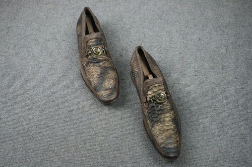 意大利复古风皮鞋