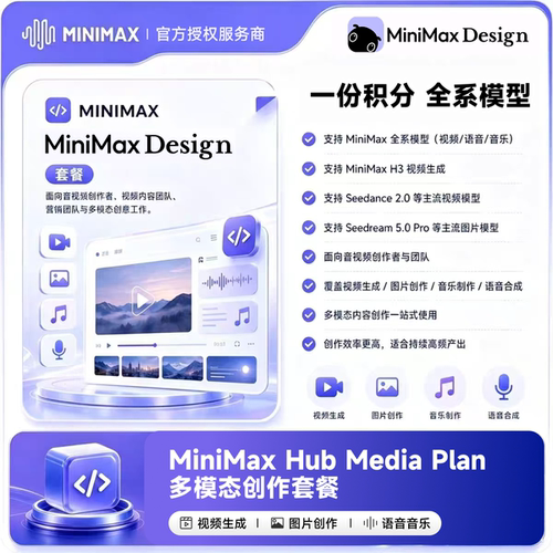 minimax design订阅会员月卡国内版Starter/Plus充值兑换码秒发货